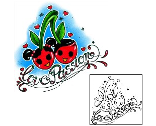 Cherry Tattoo Love Passion Tattoo