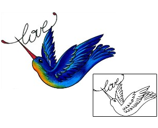 Hummingbird Tattoo Tattoo Styles tattoo | AAF-11283