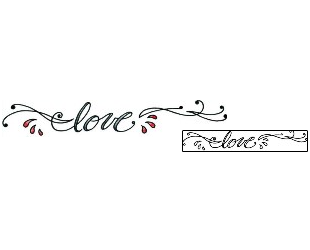 Love Tattoo Tattoo Styles tattoo | AAF-11310