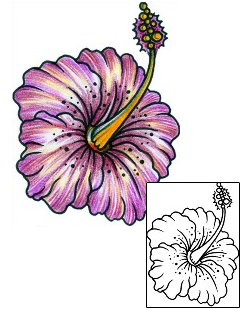 Hibiscus Tattoo Plant Life tattoo | AAF-11354
