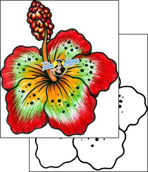 Hibiscus Tattoo plant-life-hibiscus-tattoos-andrea-ale-aaf-11355