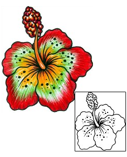 Hibiscus Tattoo Plant Life tattoo | AAF-11355