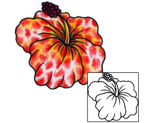 Hibiscus Tattoo Plant Life tattoo | AAF-11362