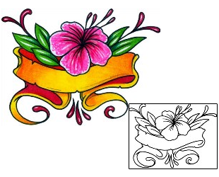 Hibiscus Tattoo Miscellaneous tattoo | AAF-11365