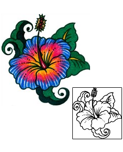 Hibiscus Tattoo Plant Life tattoo | AAF-11368
