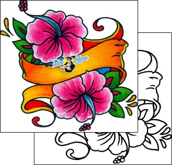 Hibiscus Tattoo plant-life-hibiscus-tattoos-andrea-ale-aaf-11369