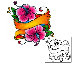 Hibiscus Tattoo Plant Life tattoo | AAF-11369
