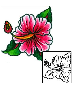 Hibiscus Tattoo Plant Life tattoo | AAF-11371