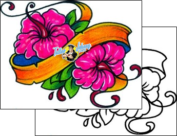 Hibiscus Tattoo plant-life-hibiscus-tattoos-andrea-ale-aaf-11373