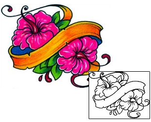Hibiscus Tattoo Plant Life tattoo | AAF-11373