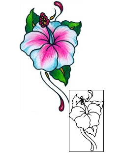 Hibiscus Tattoo Plant Life tattoo | AAF-11375