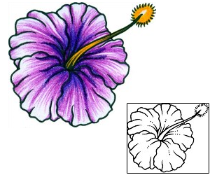 Hibiscus Tattoo Plant Life tattoo | AAF-11377