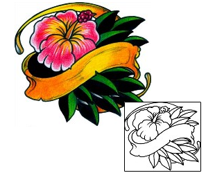 Hibiscus Tattoo Plant Life tattoo | AAF-11378