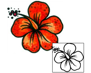 Hibiscus Tattoo Plant Life tattoo | AAF-11381