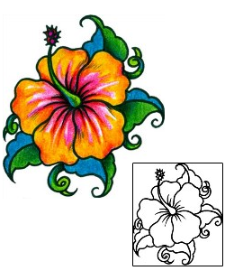 Hibiscus Tattoo Plant Life tattoo | AAF-11382