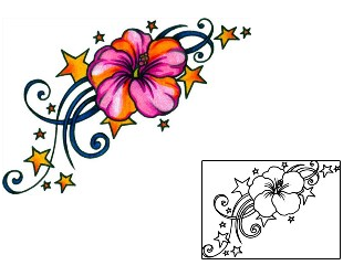 Hibiscus Tattoo Plant Life tattoo | AAF-11383