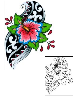 Hibiscus Tattoo Plant Life tattoo | AAF-11387