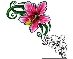 Hibiscus Tattoo Plant Life tattoo | AAF-11388