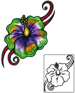 Hibiscus Tattoo Plant Life tattoo | AAF-11389