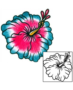 Hibiscus Tattoo Plant Life tattoo | AAF-11392