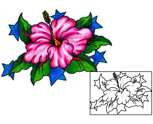 Hibiscus Tattoo Plant Life tattoo | AAF-11393