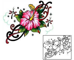 Hibiscus Tattoo Plant Life tattoo | AAF-11407