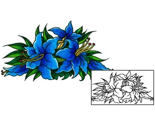 Hibiscus Tattoo Plant Life tattoo | AAF-11408