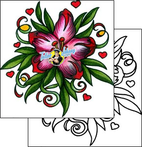 Hibiscus Tattoo plant-life-hibiscus-tattoos-andrea-ale-aaf-11415