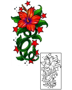 Hibiscus Tattoo Plant Life tattoo | AAF-11425