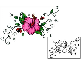 Hibiscus Tattoo Plant Life tattoo | AAF-11427
