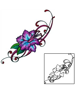 Hibiscus Tattoo Plant Life tattoo | AAF-11429