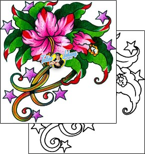 Hibiscus Tattoo plant-life-hibiscus-tattoos-andrea-ale-aaf-11440