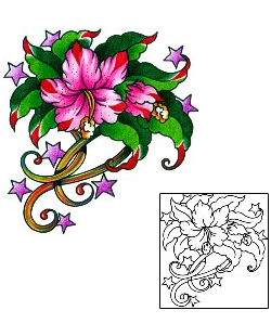 Hibiscus Tattoo Plant Life tattoo | AAF-11440