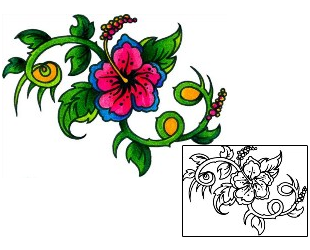 Hibiscus Tattoo Plant Life tattoo | AAF-11442