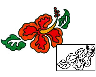Hibiscus Tattoo Plant Life tattoo | AAF-11446