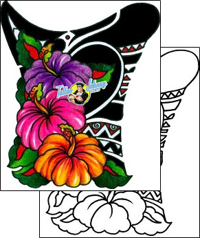 Hibiscus Tattoo plant-life-hibiscus-tattoos-andrea-ale-aaf-11450