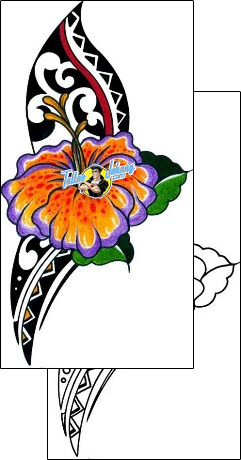 Hibiscus Tattoo plant-life-hibiscus-tattoos-andrea-ale-aaf-11460