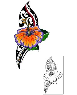 Hibiscus Tattoo Plant Life tattoo | AAF-11460