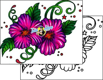 Hibiscus Tattoo plant-life-hibiscus-tattoos-andrea-ale-aaf-11461