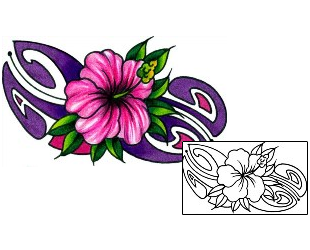 Hibiscus Tattoo Plant Life tattoo | AAF-11466