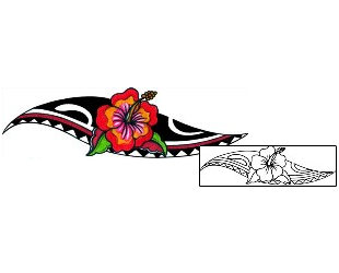 Hibiscus Tattoo Plant Life tattoo | AAF-11470