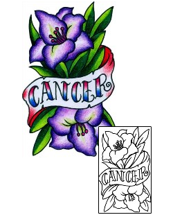 Cancer Tattoo Miscellaneous tattoo | AAF-11493