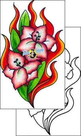 Fire – Flames Tattoo miscellaneous-fire-tattoos-andrea-ale-aaf-11514