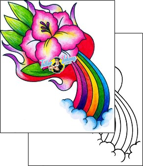 Rainbow Tattoo aaf-11551