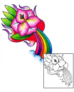 Rainbow Tattoo AAF-11551