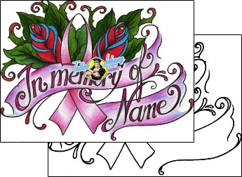 Breast Cancer Tattoo aaf-11580