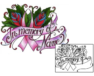 Breast Cancer Tattoo Plant Life tattoo | AAF-11580