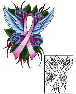 Ribbon Tattoo AAF-11584