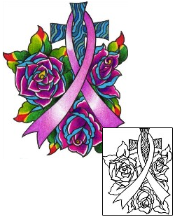 Breast Cancer Tattoo Plant Life tattoo | AAF-11586