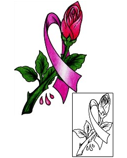 Breast Cancer Tattoo Plant Life tattoo | AAF-11600